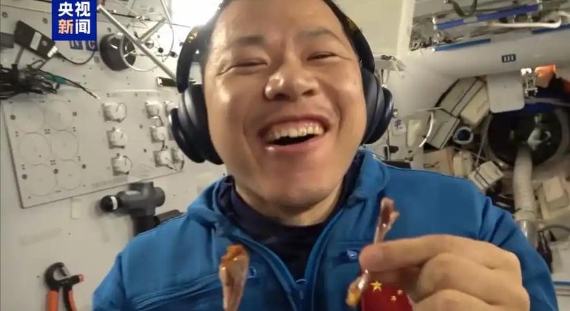 Egyedülálló esemény történt a kínai űrállomáson