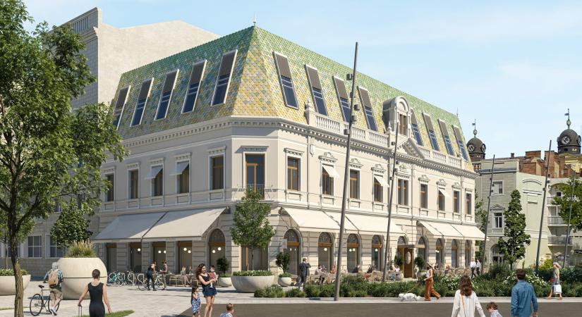 A KAS Design pályaműve a debreceni Wolff Palota megújítására kiírt pályázaton