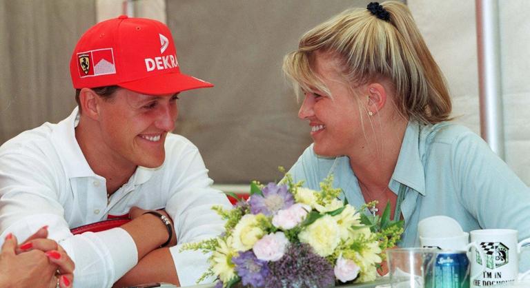 Újra kamerák elé állt Michael Schumacher felesége