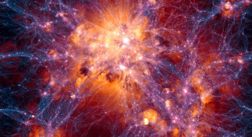 Konkrétan megfojt egy távoli galaxist a kozmikus pókháló