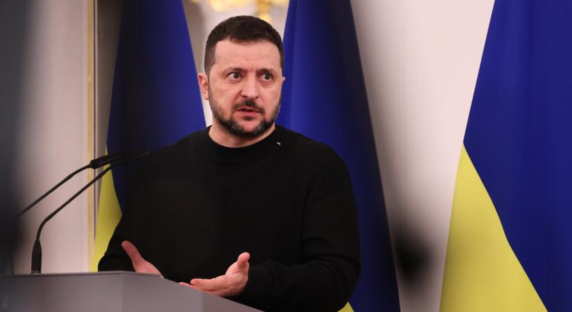 Váratlan dolog történt a Zelenszkij-interjún, mindenki lefagyott