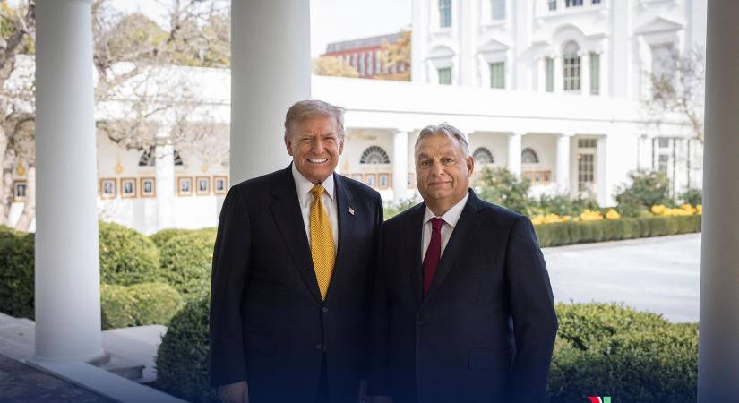 Orbán-Trump kézfogás: Amíg ő az elnök ott, és én a miniszterelnök itt, nem lesz szankció