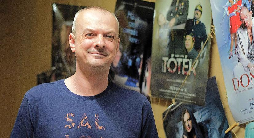 Színész és lemezlovas - 45 éves Olasz István