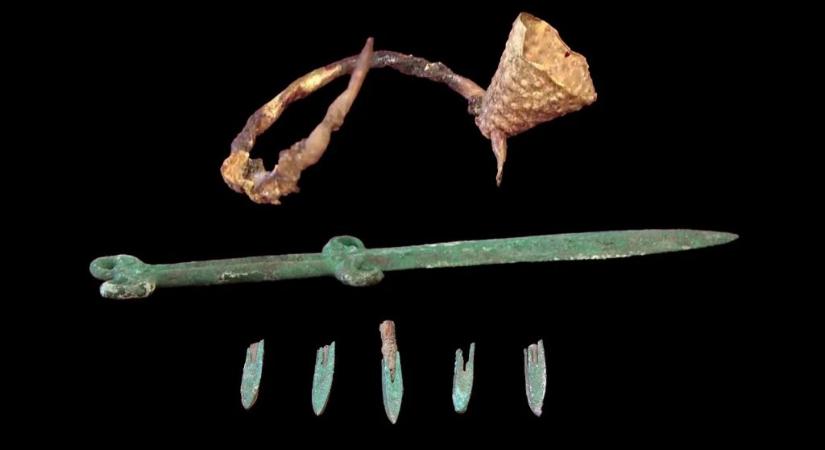 Szkíta harcos fegyverére bukkantak a kazah sztyeppén