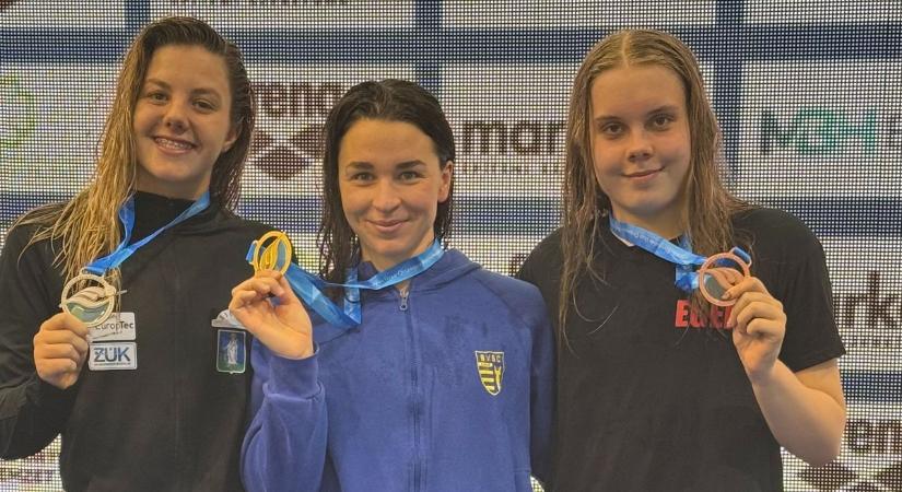 Nagy Napsugár felnőtt Eb-szintekkel három érmet szerzett az ob-n