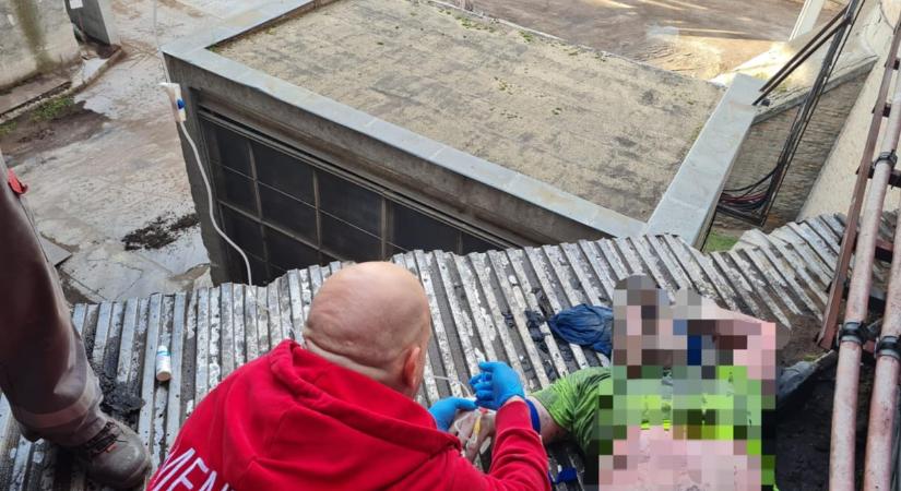 Súlyos égési sérülésekkel fekszik az intenzív osztályon az ajkai üzemi baleset egyik sérültje