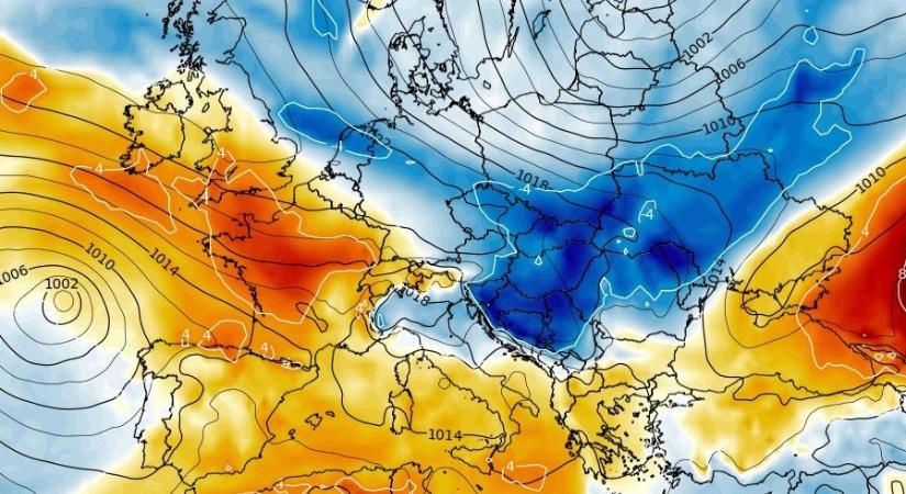 Nemsokára akár hó is érkezhet, térképeken mutatjuk be, hogyan alakul át időjárásunk