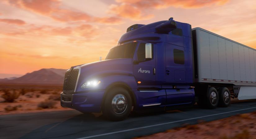 Megnyitotta második önvezető kamionútvonalát az Aurora