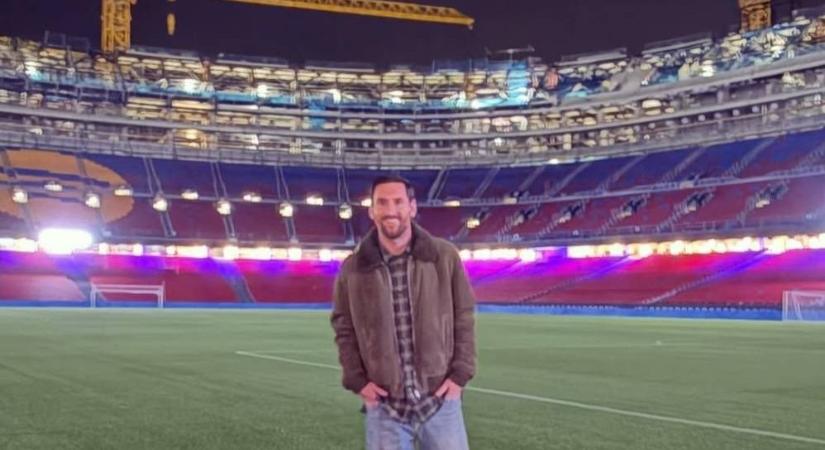 Messi „titokban” meglátogatta a Camp Nou-t