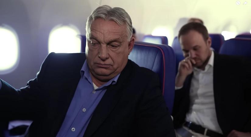 Az Igazság órája: a felhők felett adott interjút Orbán Viktor, a magyar-amerikai csúcstalálkozó előtt