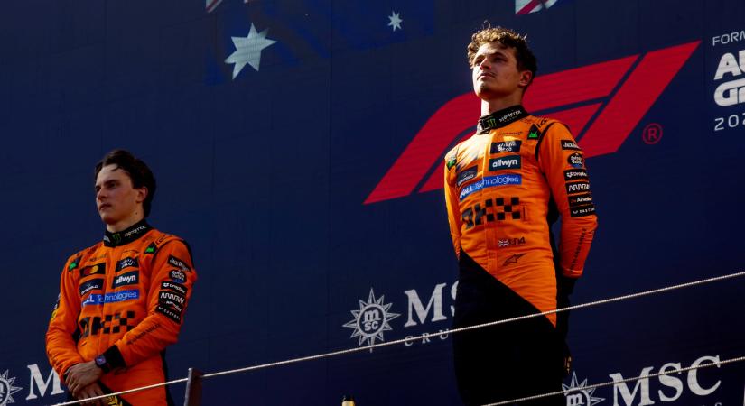 A McLaren Piastri ellen dolgozik és Norrist favorizálja?