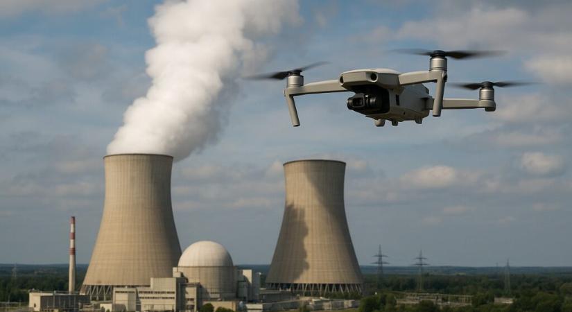 Ismeretlen drónokat észleltek belgiumi atomerőművek felett