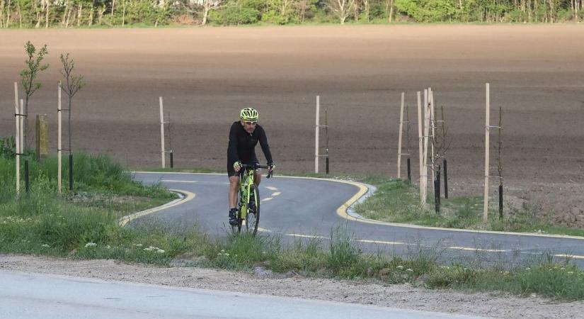 Lezárták a népszerű bicikliutat