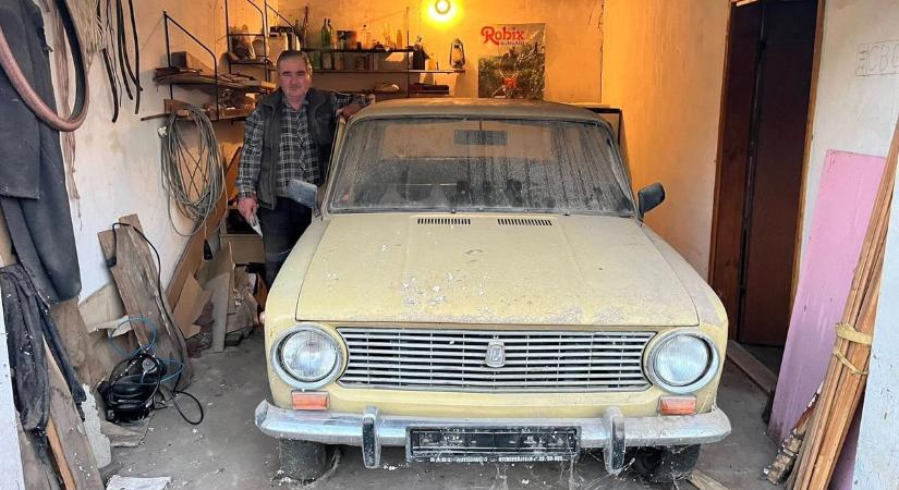 Egy kis Duna menti városban megmozdult a múlt: előkerült Feri bácsiék 50 éves Zsigulija