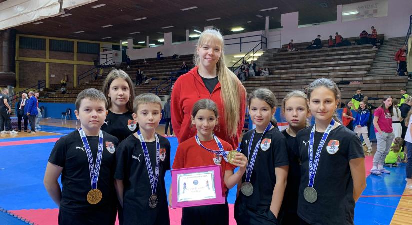 Nagy Jázmin lett a legjobb versenyző Zágrábban