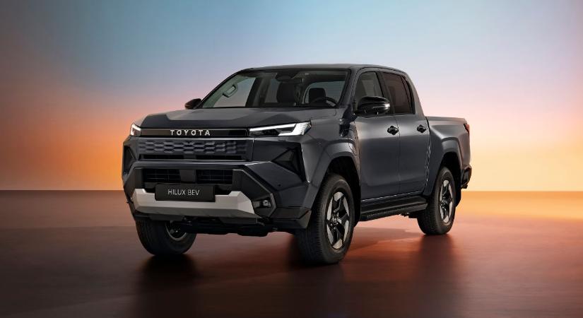 A Toyota bemutatta az új Hiluxot – érkezik az ikonikus pickup első elektromos változata