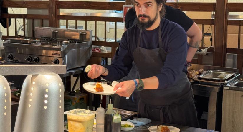 Román sztárséf főz Budapesten