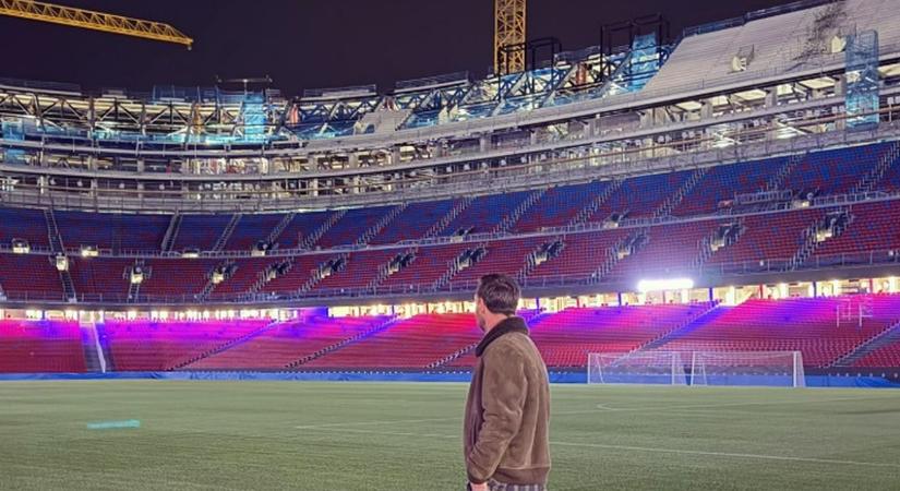 Messi titokban visszatért a Camp Nouba