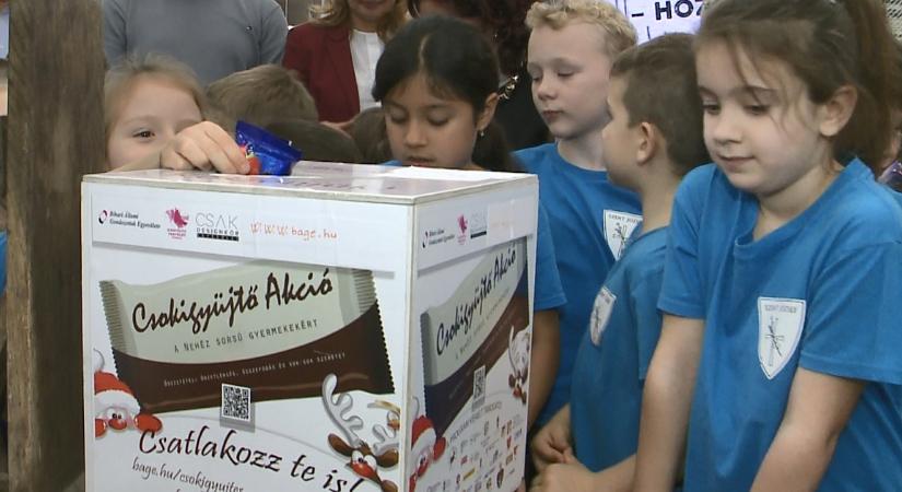 Ismét elindult a csokigyűjtő akció Debrecenben: nehéz sorsú gyermekek ünnepét tehetjük szebbé