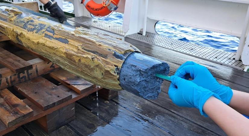 3000 méter mélyen vettek mintát, a földi élet kezdetére bukkanhattak benne