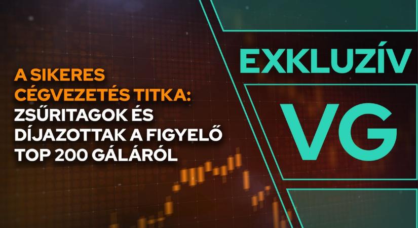A sikeres cégvezetés titka: zsűritagok és díjazottak a Figyelő Top 200 gáláról