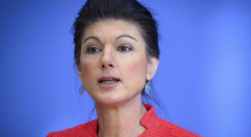 Sahra Wagenknecht német politikus lemond az általa fémjelzett párt vezetéséről