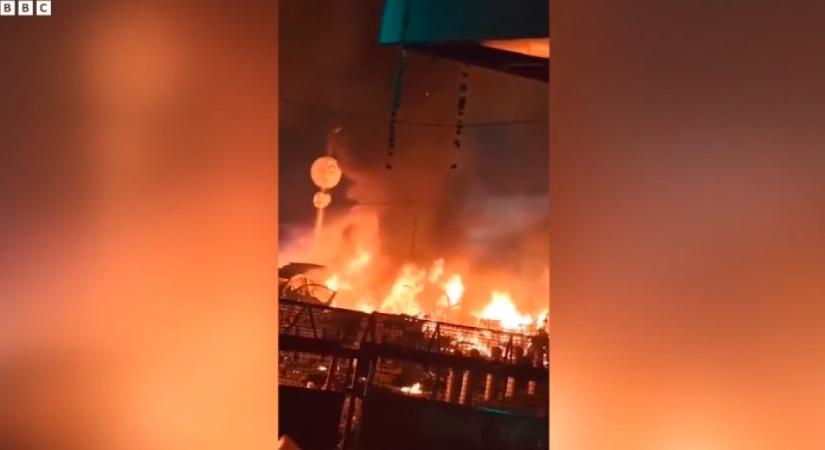 Nagy robbanás Delhiben, több halott is van