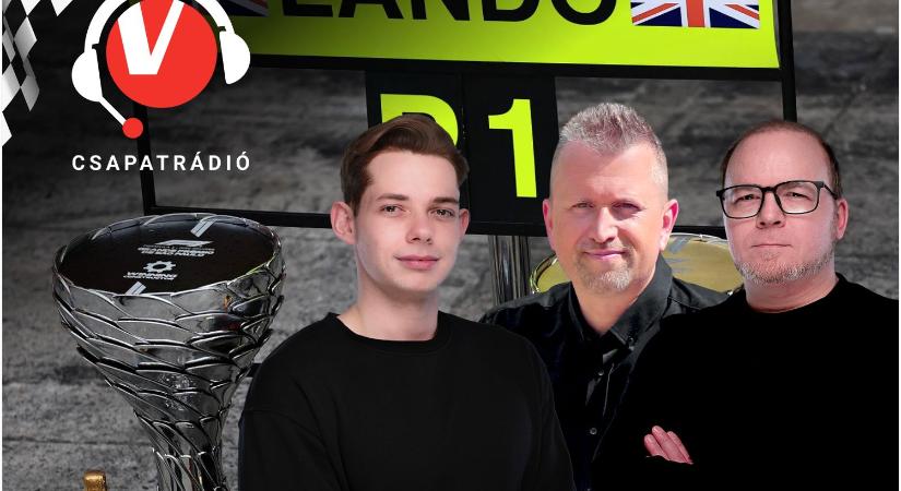 Norris egyik keze már a bajnoki trófeán – podcast
