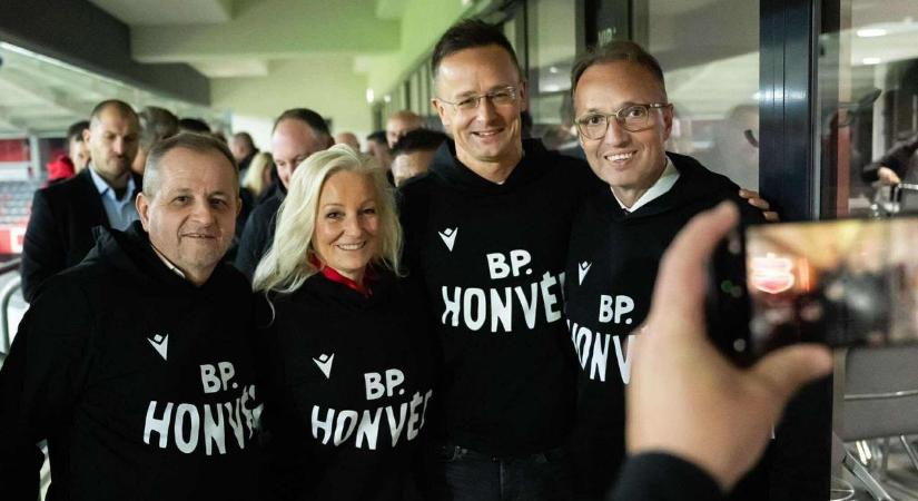 Szeretném megköszönni a Budapest Honvéd tulajdonosának, hogy felkért, hogy legyek a klub elnöke