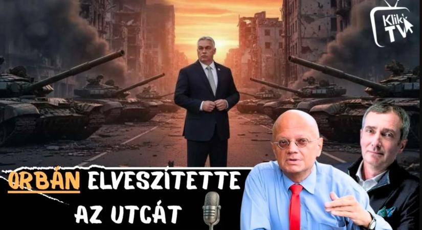 Orbán elveszítette az utcát