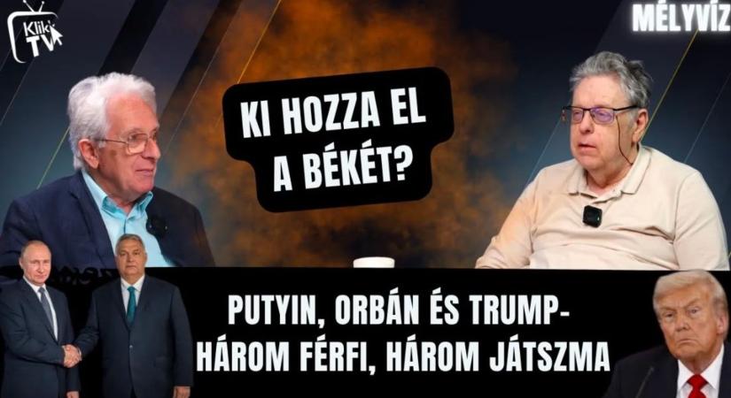 Béke csak Putyin döntésén múlik - Orbán és Trump csak játszanak