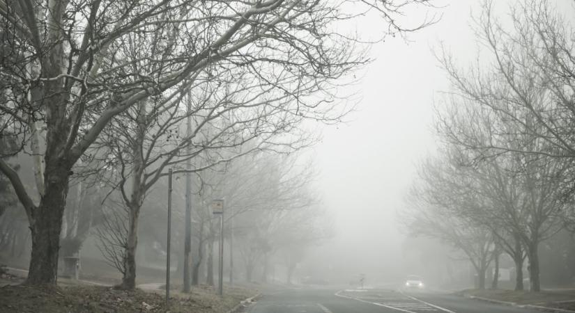 Sűrű köd: szinte az egész országra figyelmeztetést adtak ki