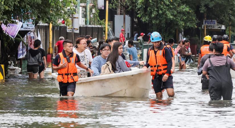 Már ezreket evakuálnak a pusztító erejű Fung-wong tájfun érkezése miatt Tajvanban