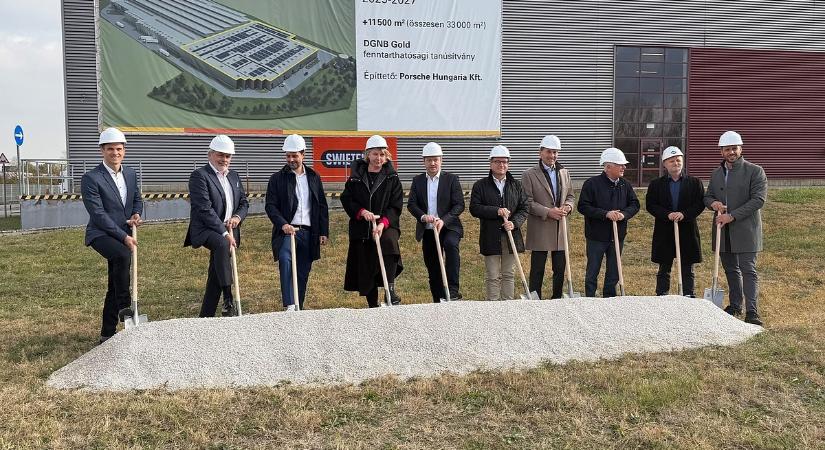 Óriási logisztikai ugrásra készül a Porsche Hungaria