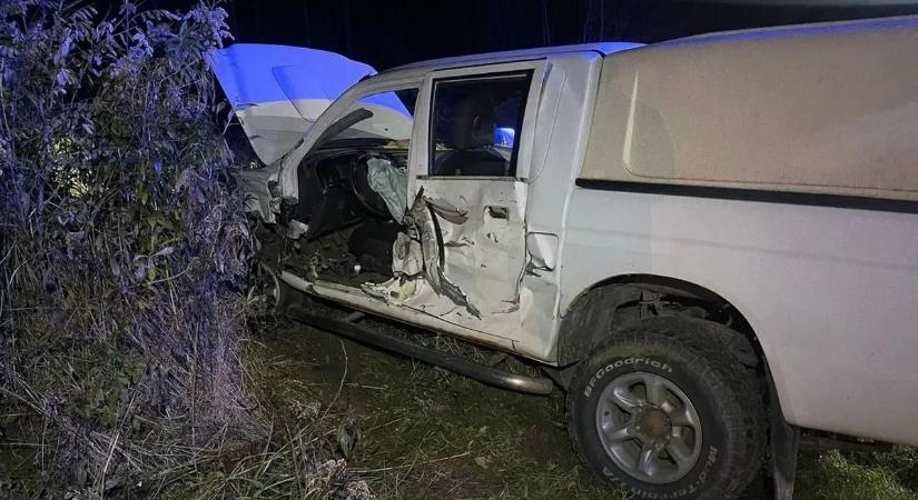 Ezt az autót nehéz lesz megjavítani! Képek a hétfő esti zalai súlyos balesetről (videóval)