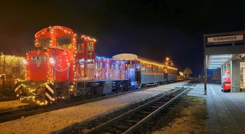 Száncsengő Expressz a Királyréti Erdei Vasúton 2025