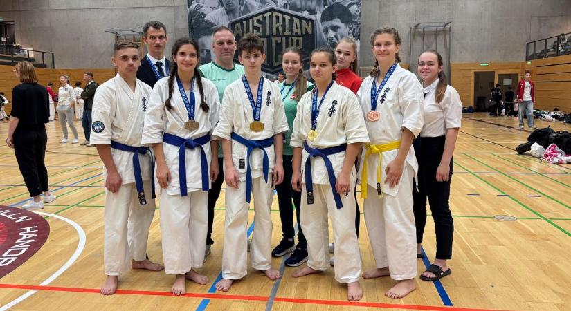 Fehérvári pofonok és aranyérmek Ausztriában