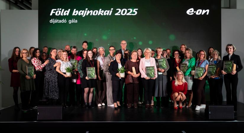 Harmadszor díjazta az E.ON a Föld bajnokait