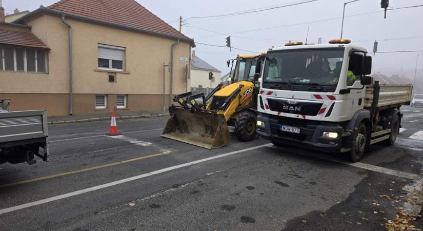 Elesett Szombathely egyik fő közlekedési ütőere
