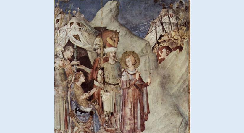 A kereszt jelével, pajzs és sisak nélkül – Szent Márton napja van