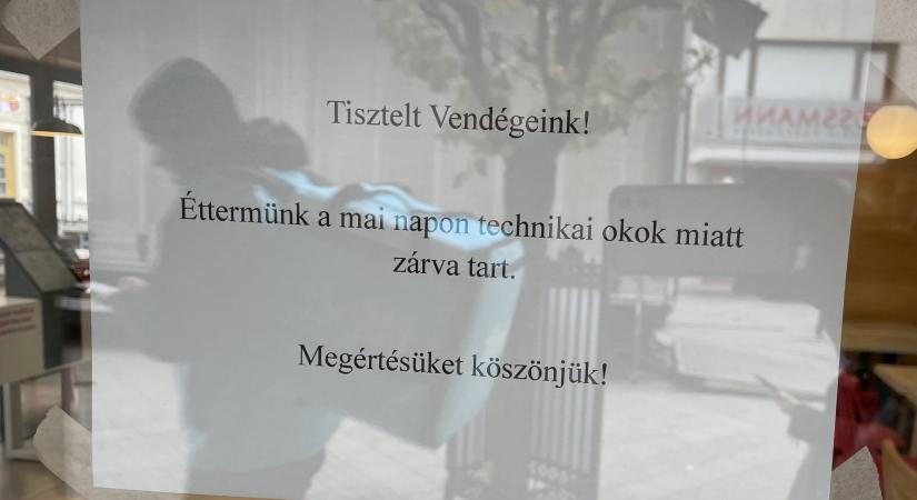 Ebben a győri belvárosi gyorsétteremben ma biztosan nem fogsz falatozni