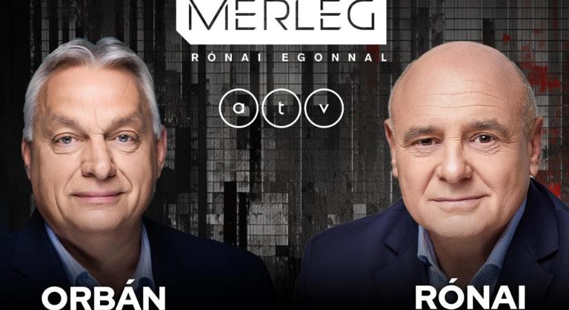 Orbán Viktor interjút ad Rónai Egonnak