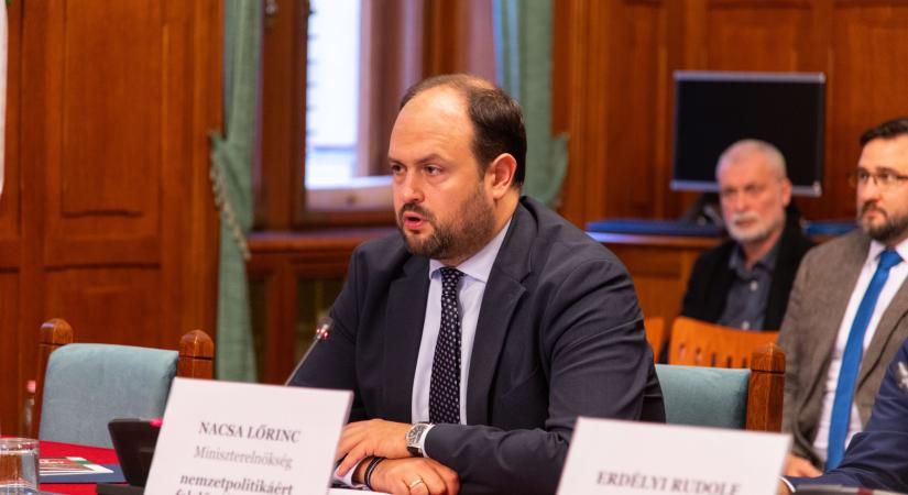 Nacsa Lőrinc: a külhoni magyarság támogatása nem függ külső körülményektől