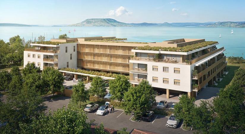 A Balaton déli partján kezd 99 lakásos ingatlanfejlesztésbe a Cordia