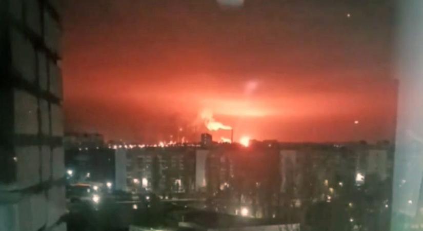 Megint lángol egy fontos orosz finomító – de az oroszok sem maradtak adósok