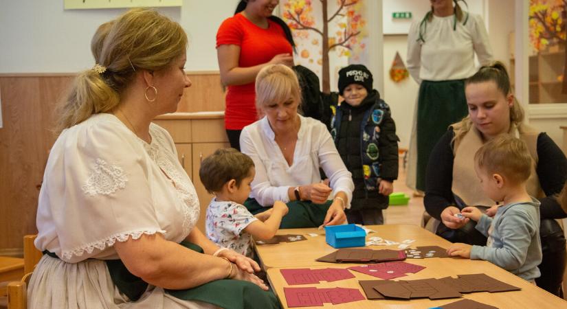 Márton-napi hagyományőrzés a Meseház Bölcsődében