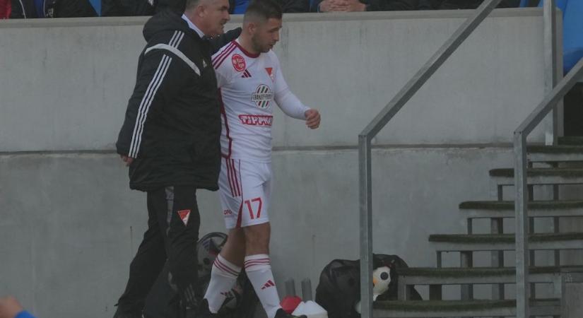 Helyzetjelentés a DVSC sérültjeiről: a magyar válogatott újoncáról is van hír