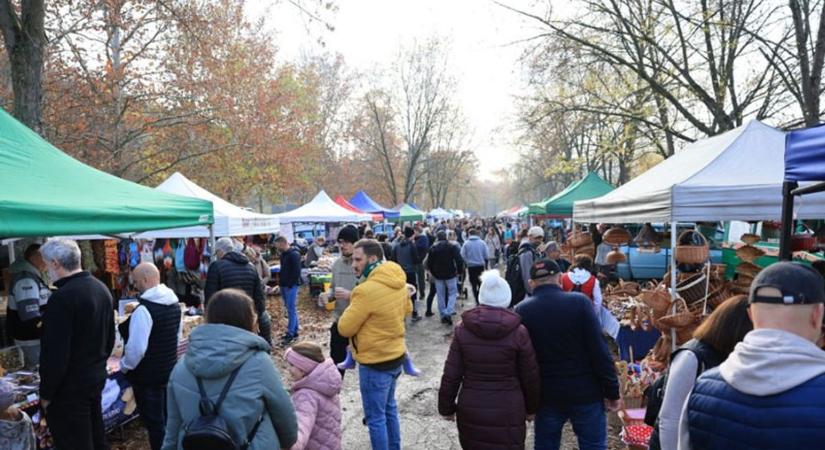 Egy tűt is nehéz lett volna leejteni a Völgy Piacon (videó)