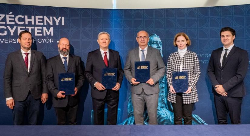 Stratégiai együttműködési megállapodást kötött a Széchenyi István Egyetem és a MAVIR Zrt.
