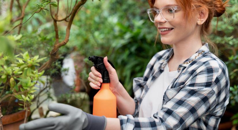 A biokertet is lehet permetezni, mutatjuk hogyan